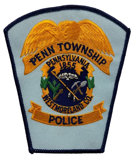 The department has grown steadily as the community has grown and today has 37 sworn officers. . Penn township police log